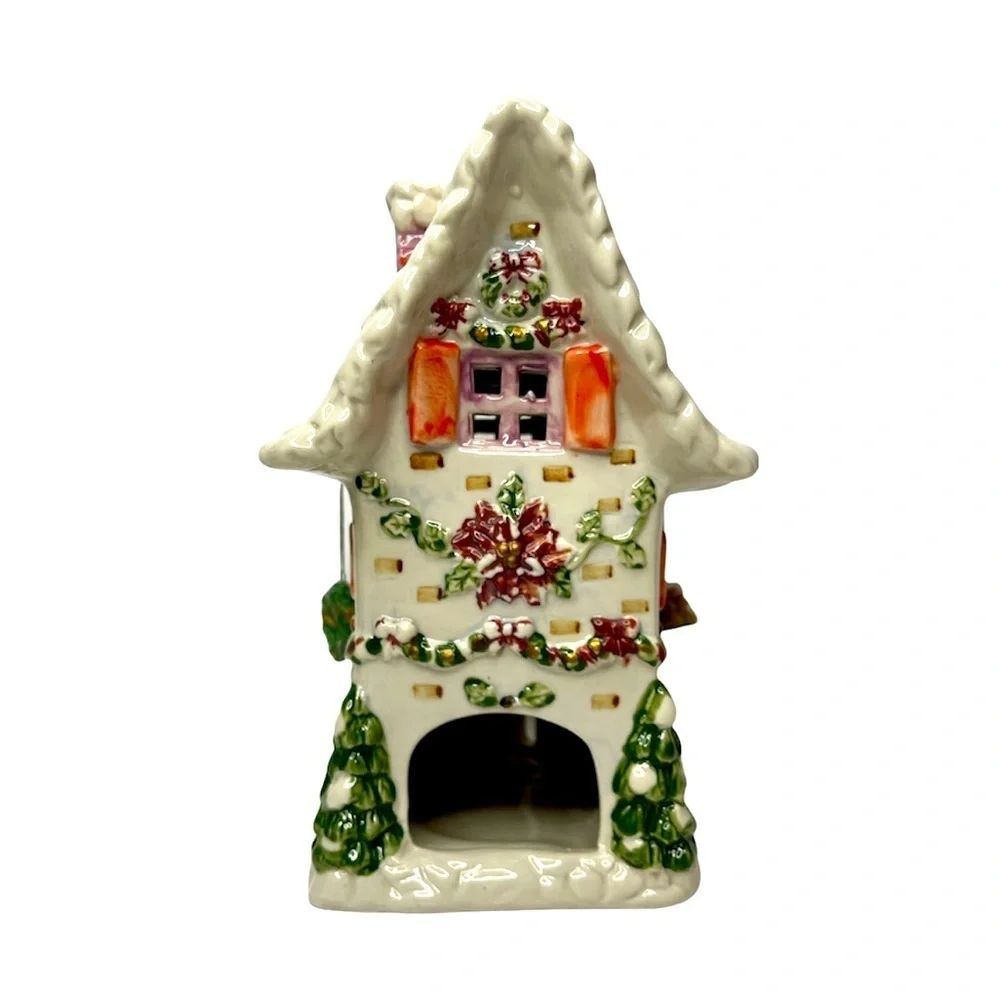 Porcelain Luminary Holiday House‎
